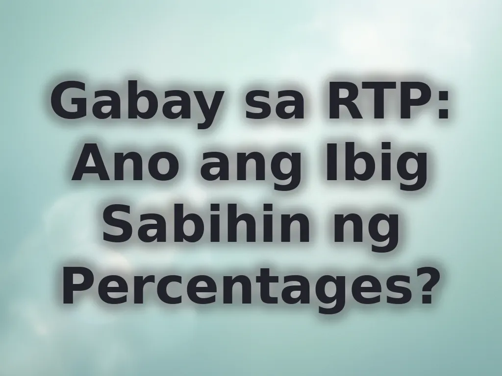 Gabay sa RTP